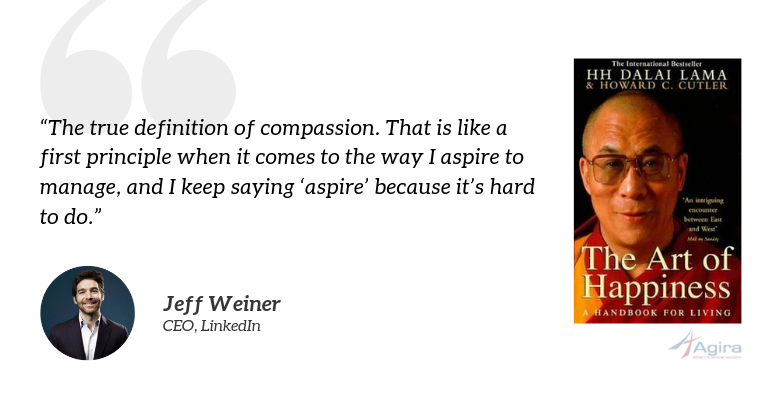 The Art of Happiness, the Dalai Lama - Jeff Weiner
