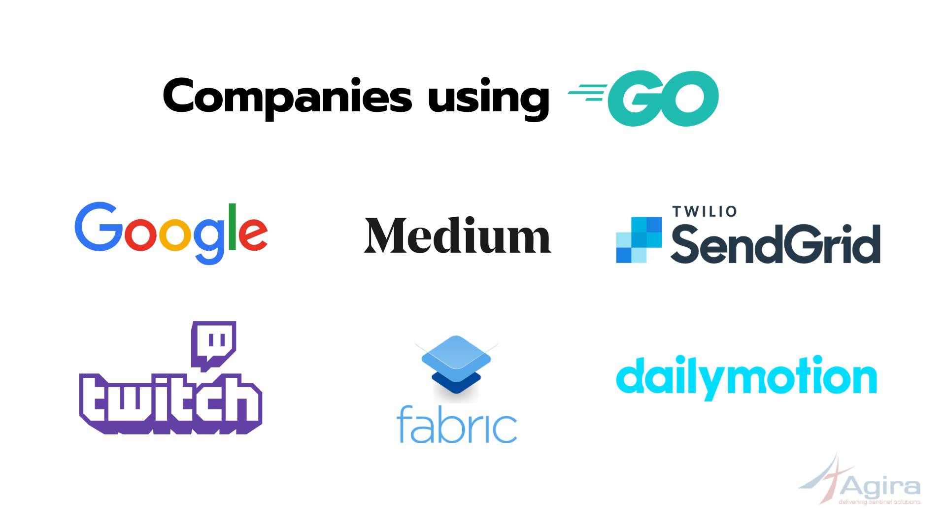 companies that use golang