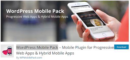 Wordpress mobile pack